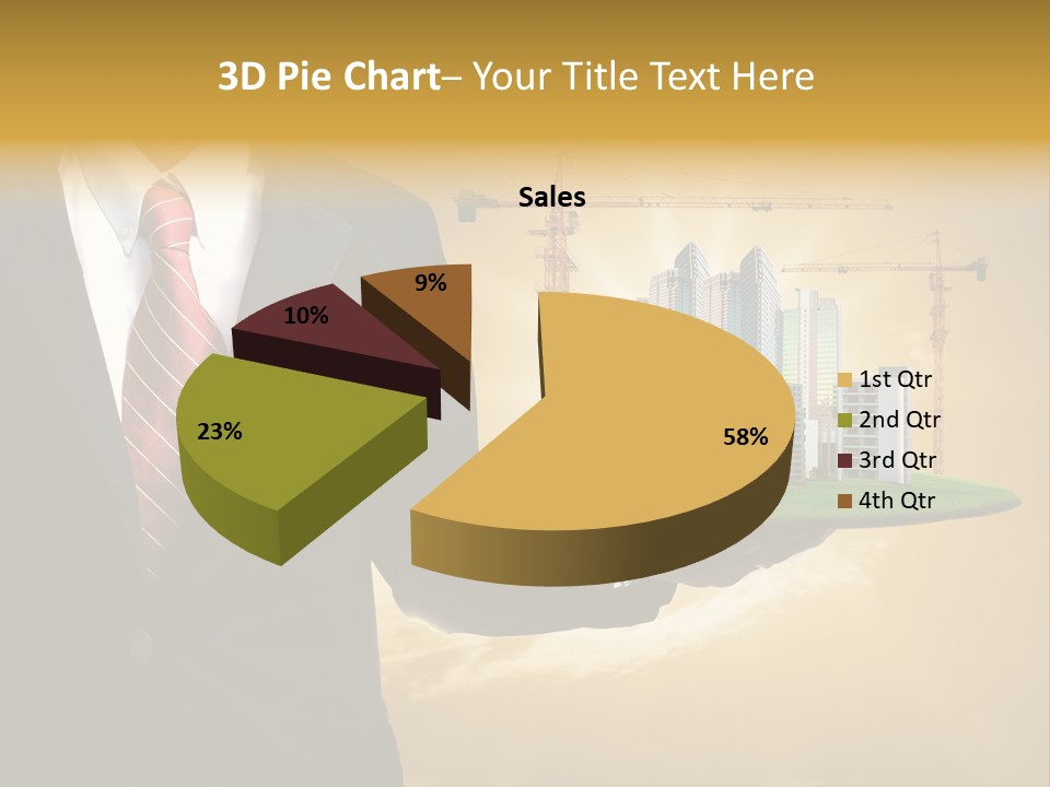 Modern Town Global PowerPoint Template