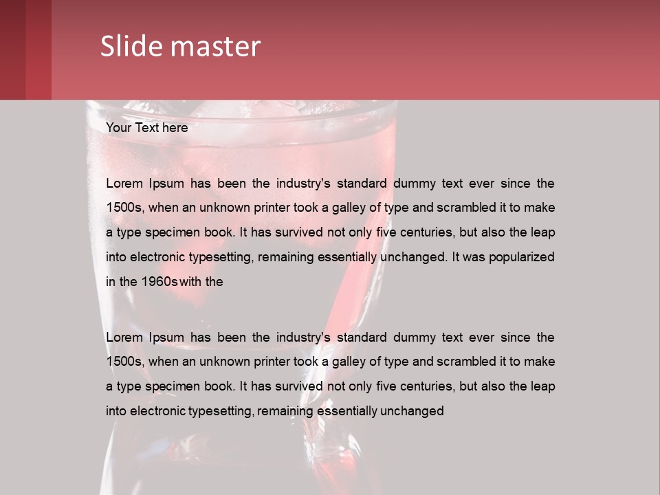 Planet Render Illustration PowerPoint Template