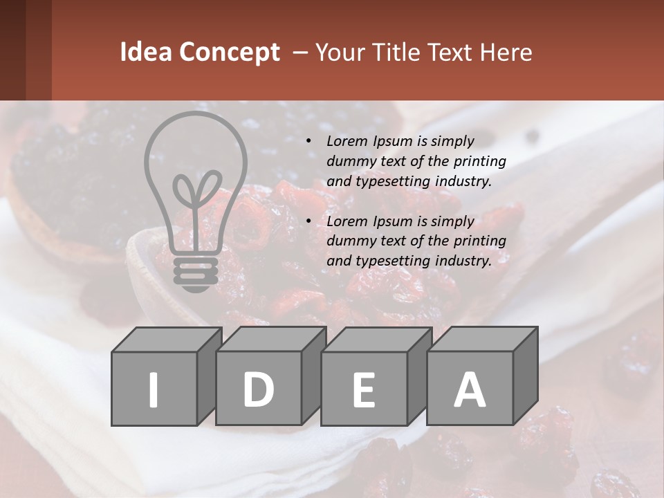 View Ball Big PowerPoint Template