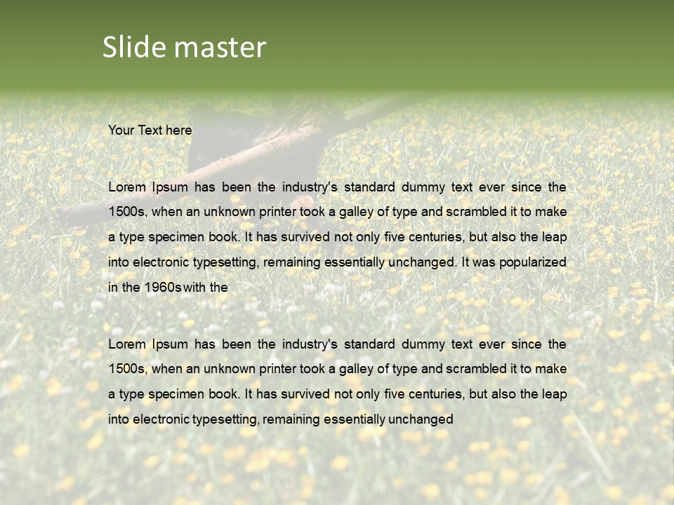 Shape Construction Downtown PowerPoint Template