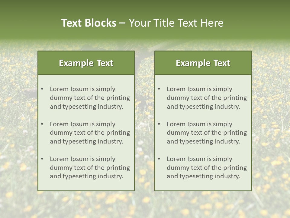 Shape Construction Downtown PowerPoint Template