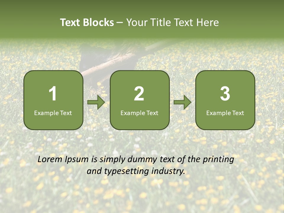 Shape Construction Downtown PowerPoint Template