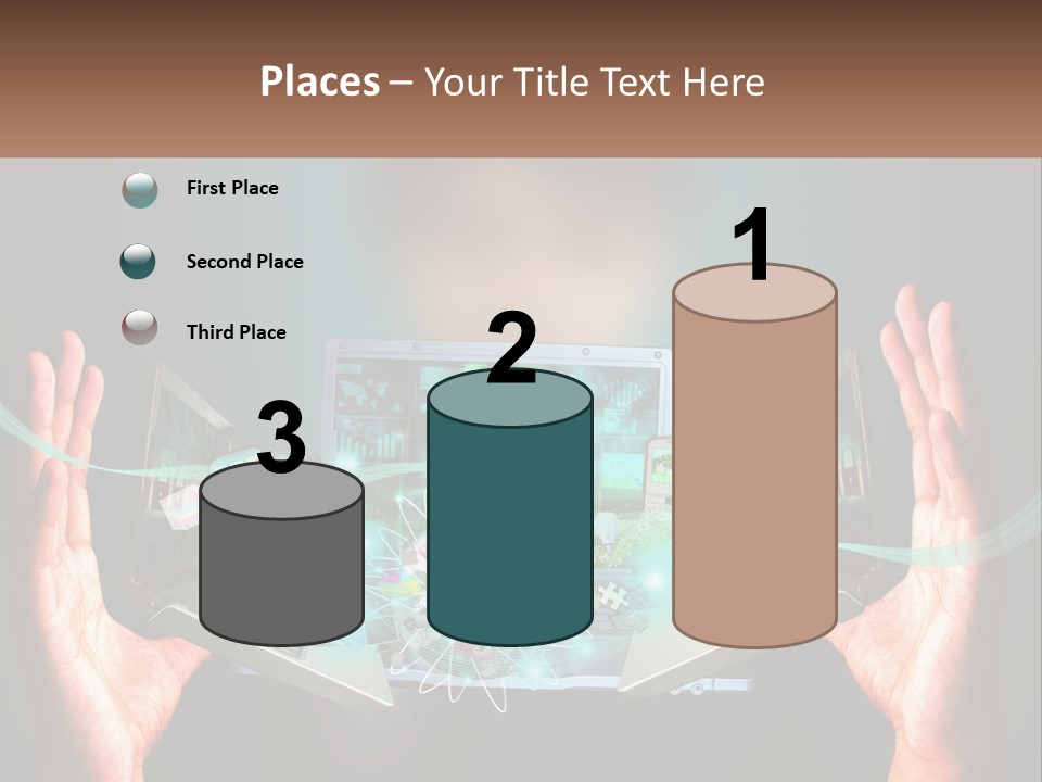 Modern Cityscape Construction PowerPoint Template