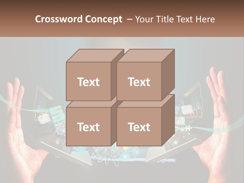 Modern Cityscape Construction PowerPoint Template