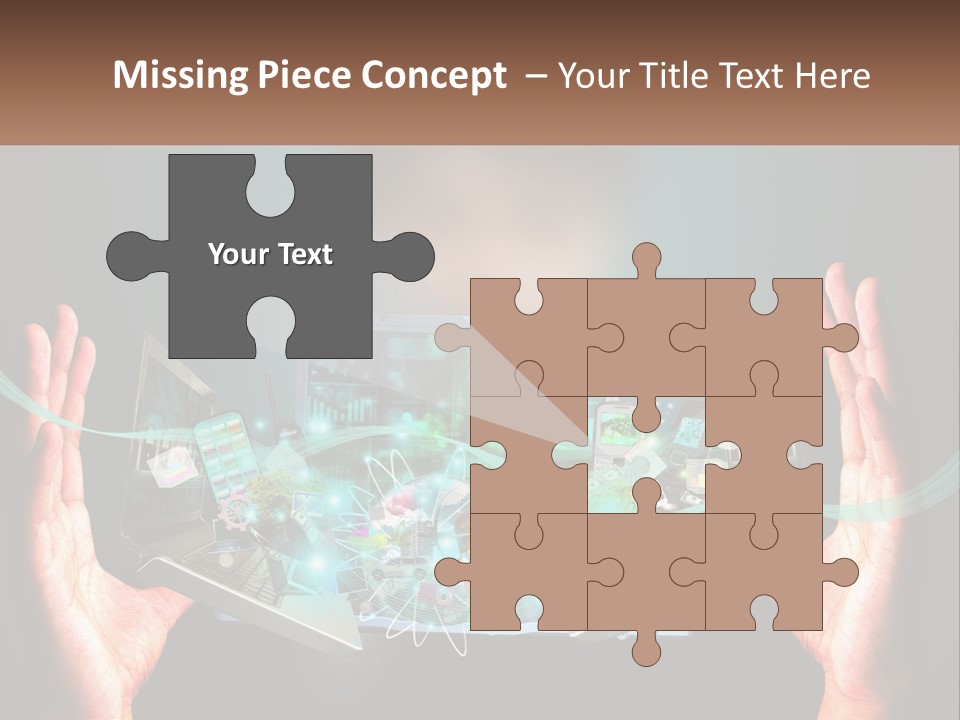 Modern Cityscape Construction PowerPoint Template