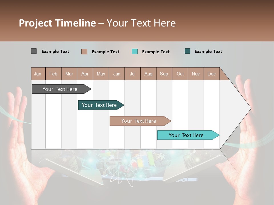 Modern Cityscape Construction PowerPoint Template