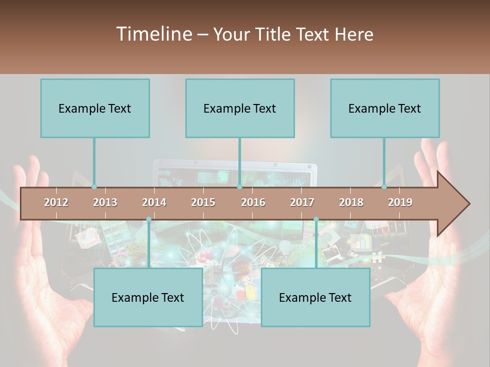 Modern Cityscape Construction PowerPoint Template