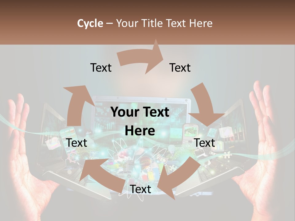 Modern Cityscape Construction PowerPoint Template