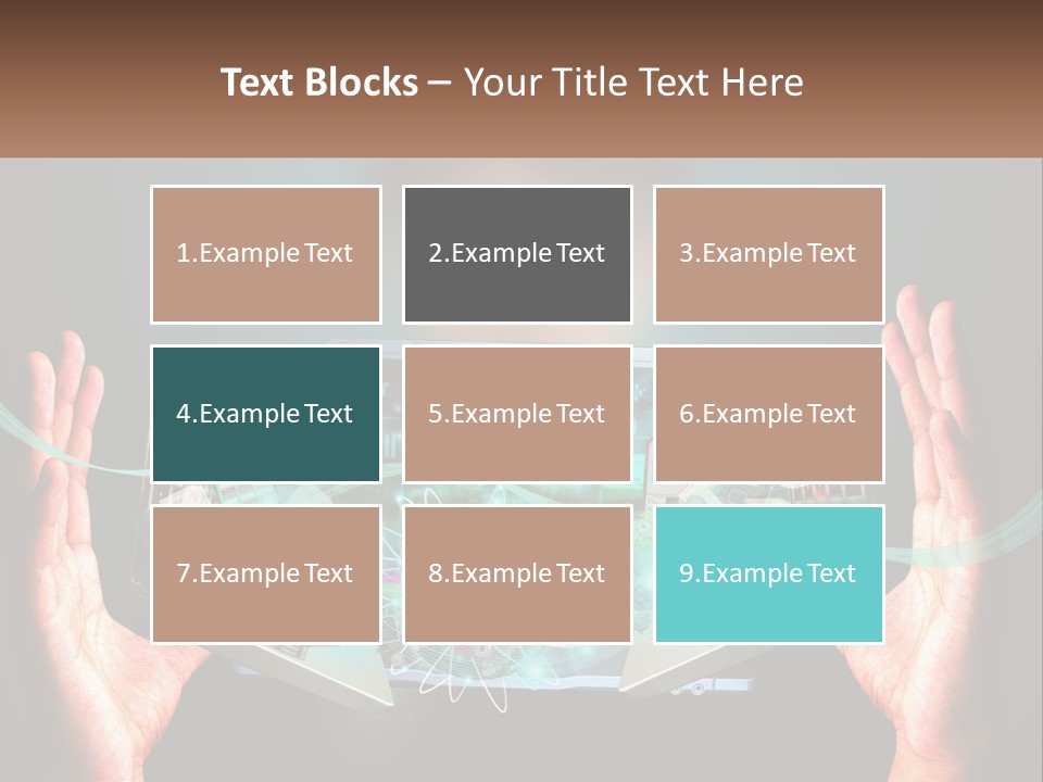 Modern Cityscape Construction PowerPoint Template