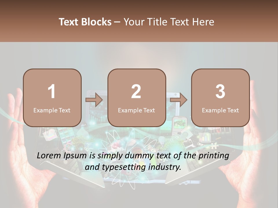 Modern Cityscape Construction PowerPoint Template