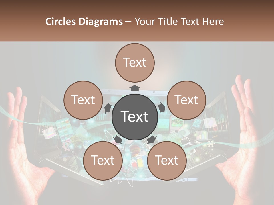 Modern Cityscape Construction PowerPoint Template