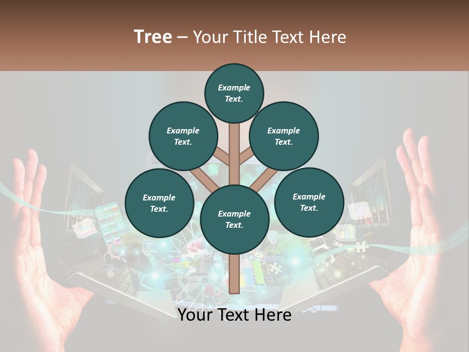 Modern Cityscape Construction PowerPoint Template