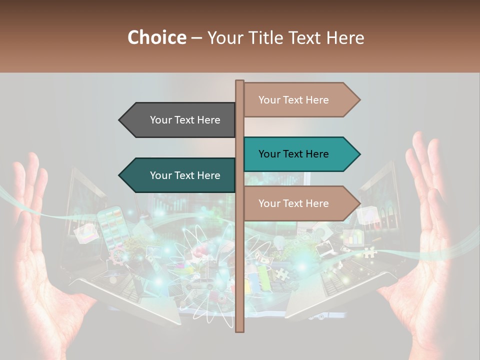 Modern Cityscape Construction PowerPoint Template