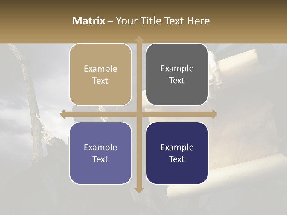 Graphic Square Background PowerPoint Template