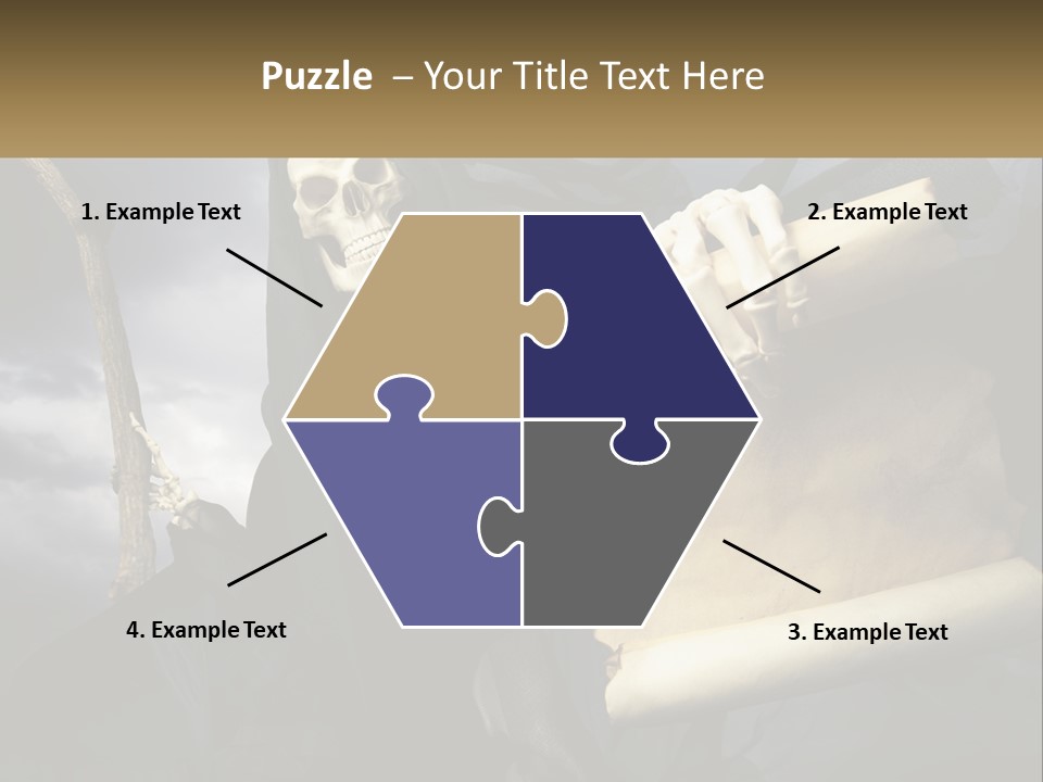 Graphic Square Background PowerPoint Template