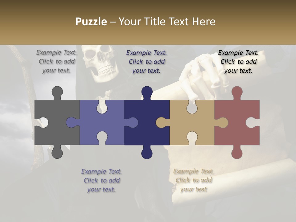 Graphic Square Background PowerPoint Template