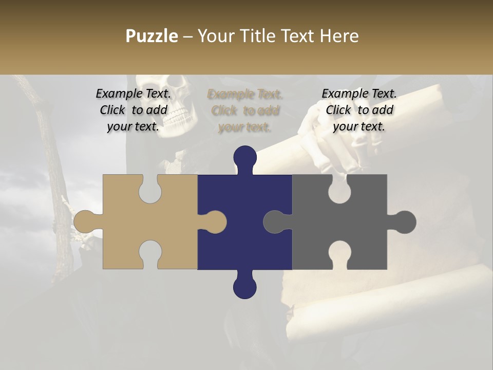 Graphic Square Background PowerPoint Template