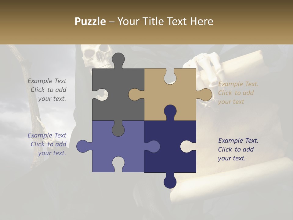 Graphic Square Background PowerPoint Template