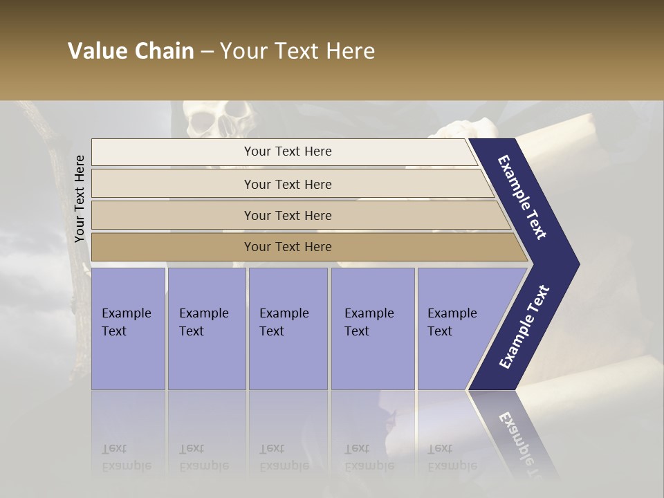 Graphic Square Background PowerPoint Template