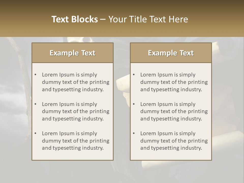 Graphic Square Background PowerPoint Template