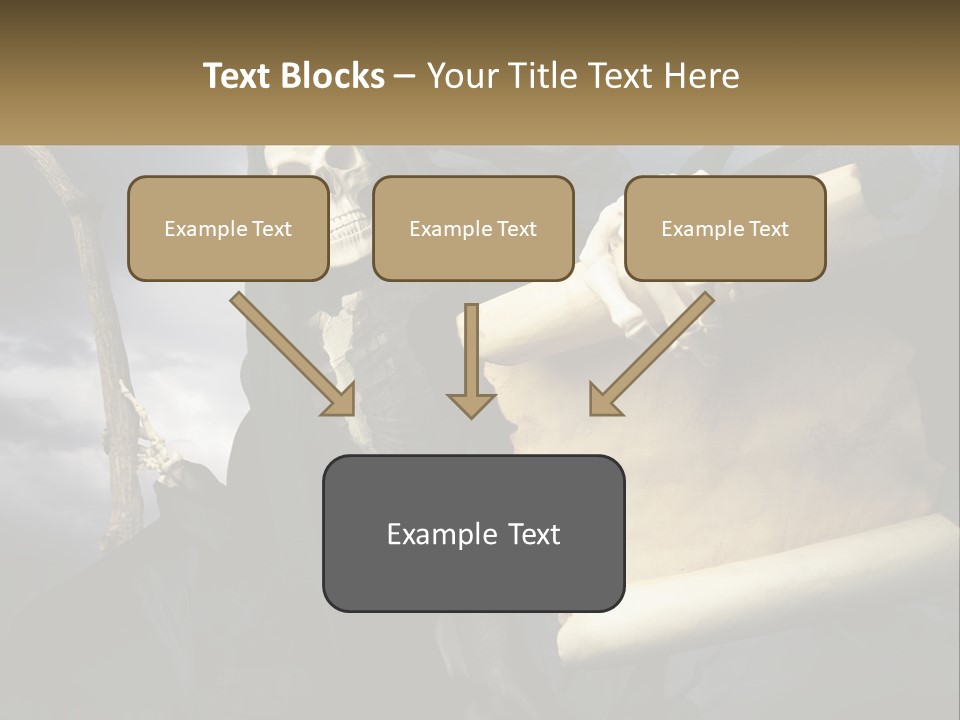 Graphic Square Background PowerPoint Template