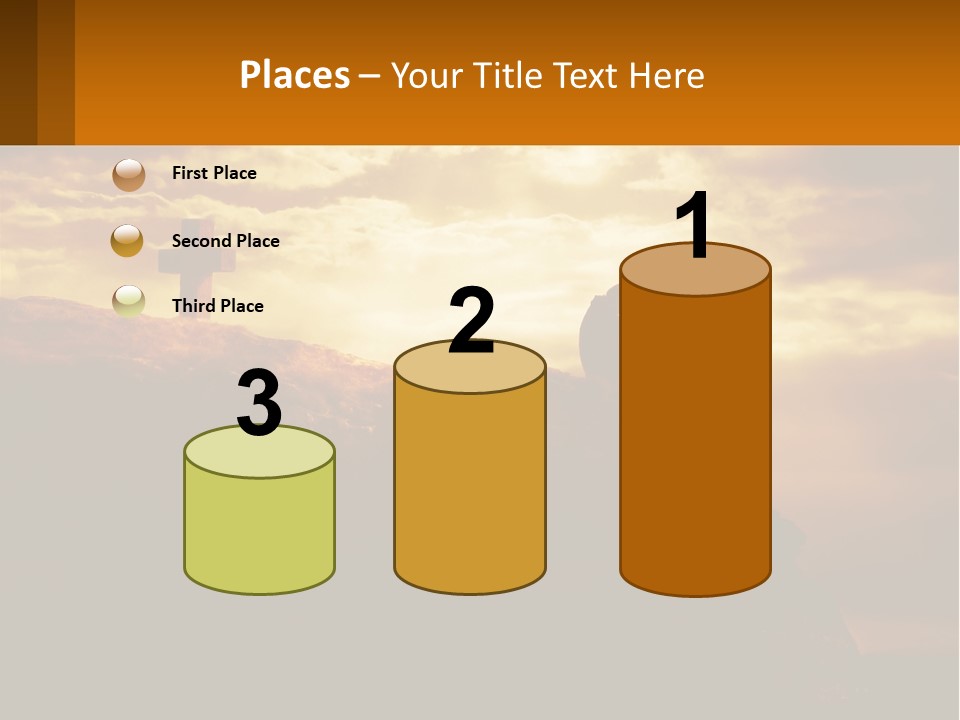 Grey Metropolis Illustration PowerPoint Template