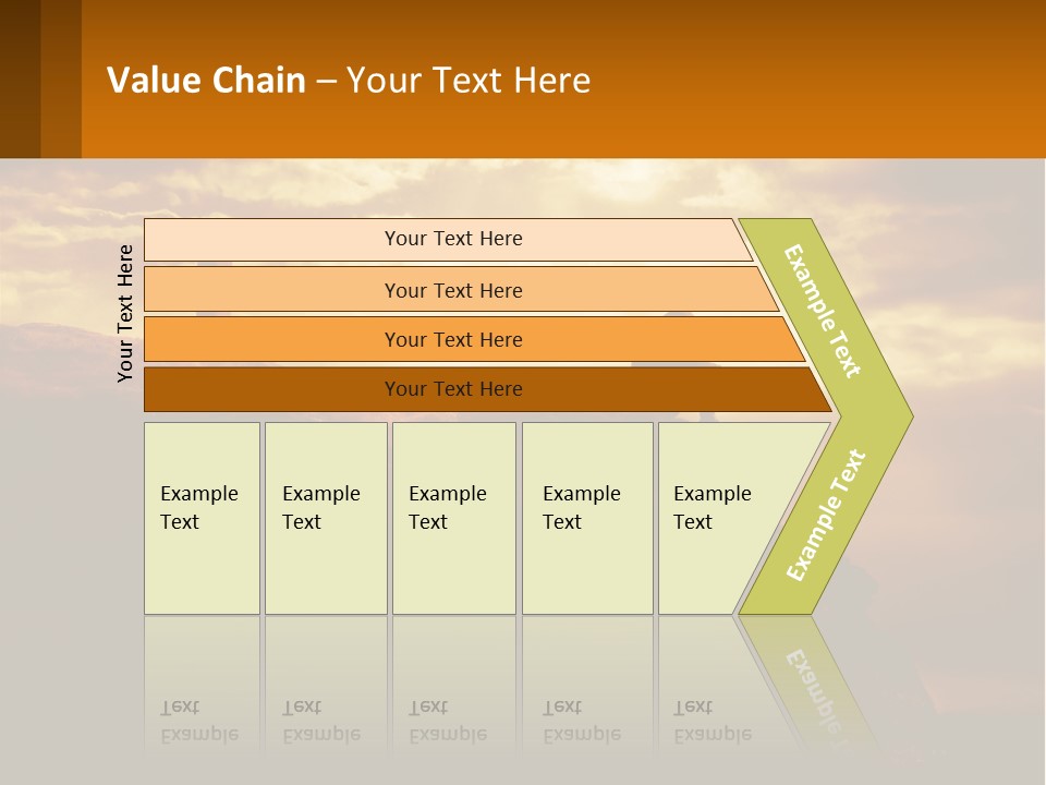 Grey Metropolis Illustration PowerPoint Template