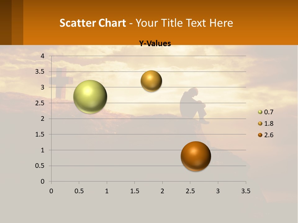 Grey Metropolis Illustration PowerPoint Template