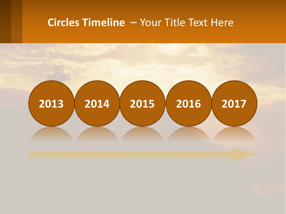 Grey Metropolis Illustration PowerPoint Template