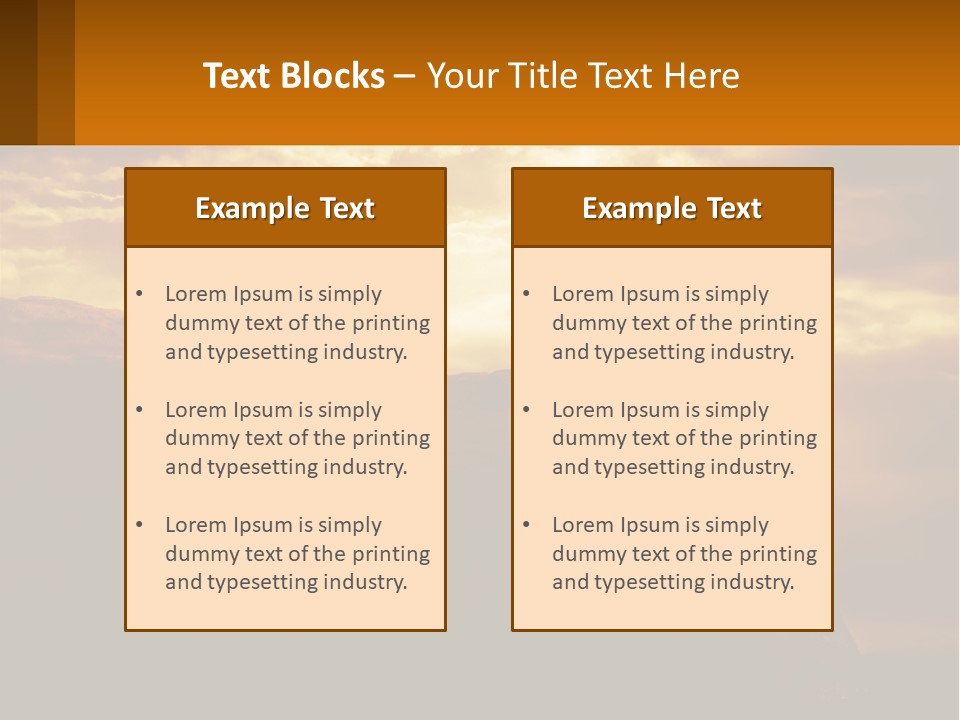Grey Metropolis Illustration PowerPoint Template