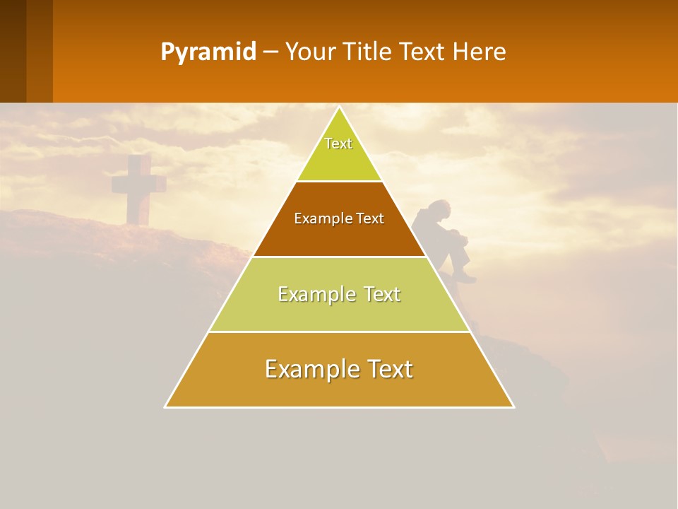 Grey Metropolis Illustration PowerPoint Template