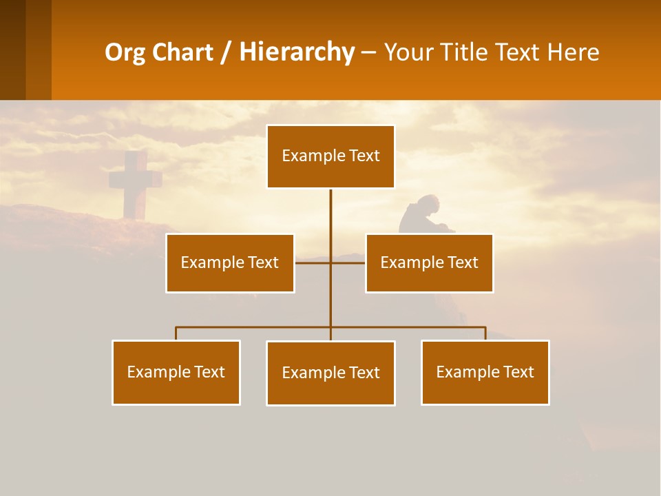 Grey Metropolis Illustration PowerPoint Template