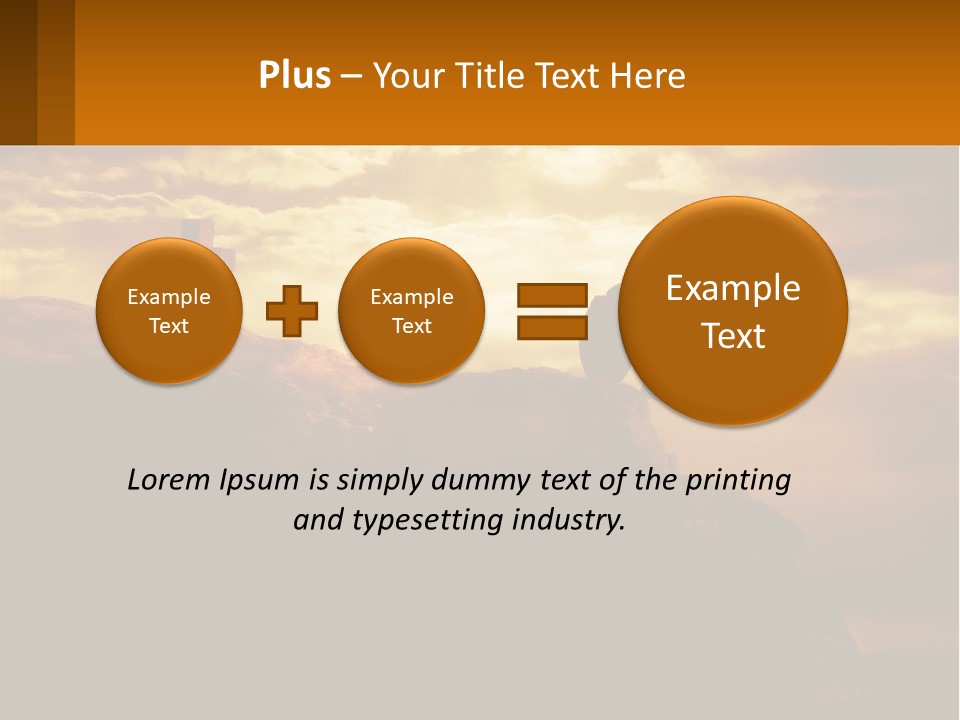 Grey Metropolis Illustration PowerPoint Template