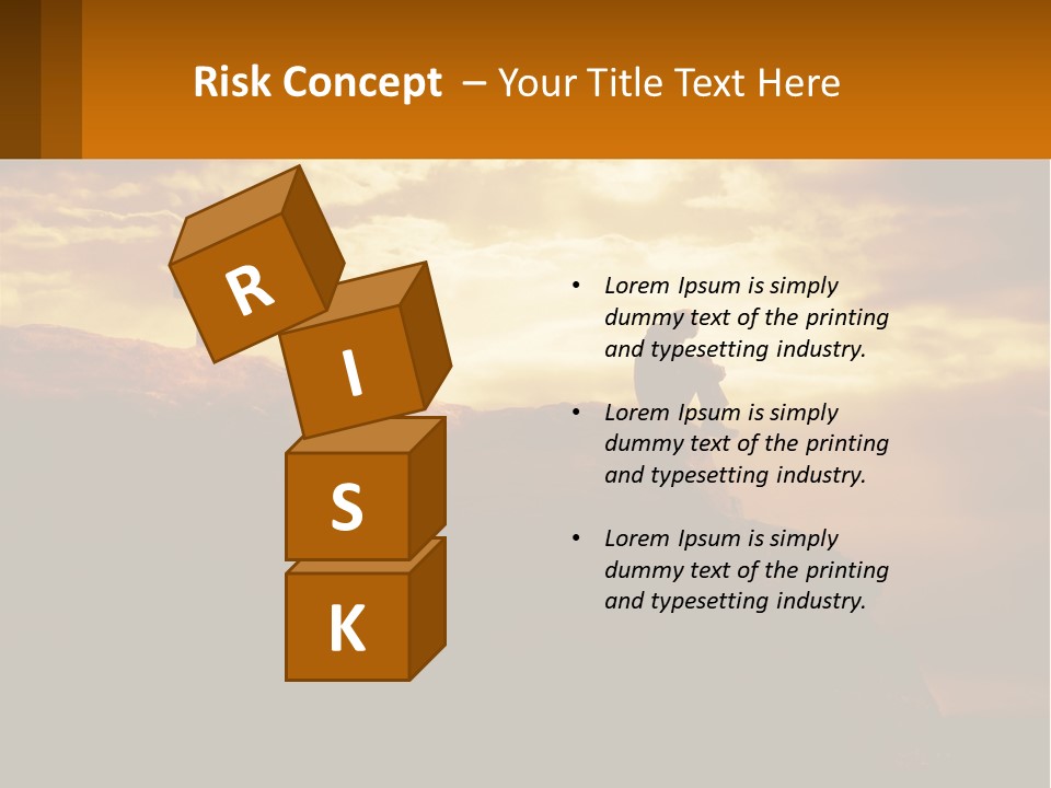 Grey Metropolis Illustration PowerPoint Template