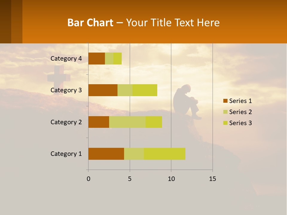 Grey Metropolis Illustration PowerPoint Template