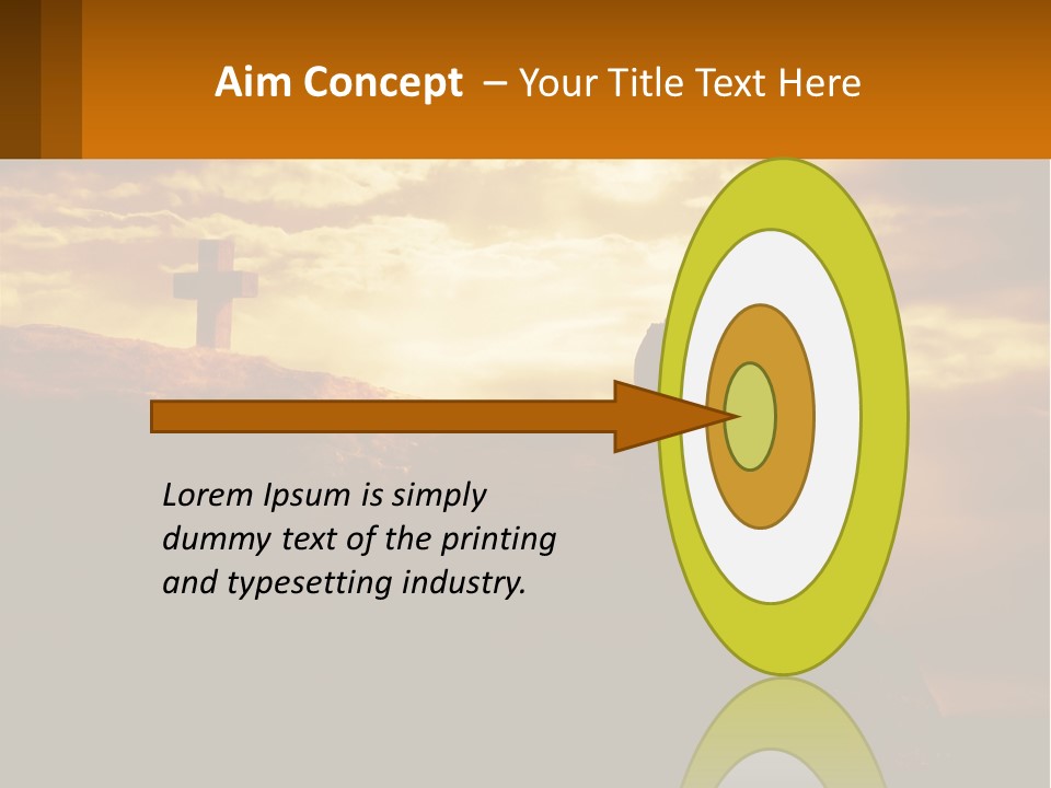 Grey Metropolis Illustration PowerPoint Template