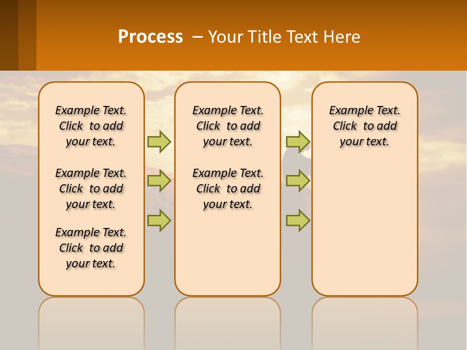 Grey Metropolis Illustration PowerPoint Template