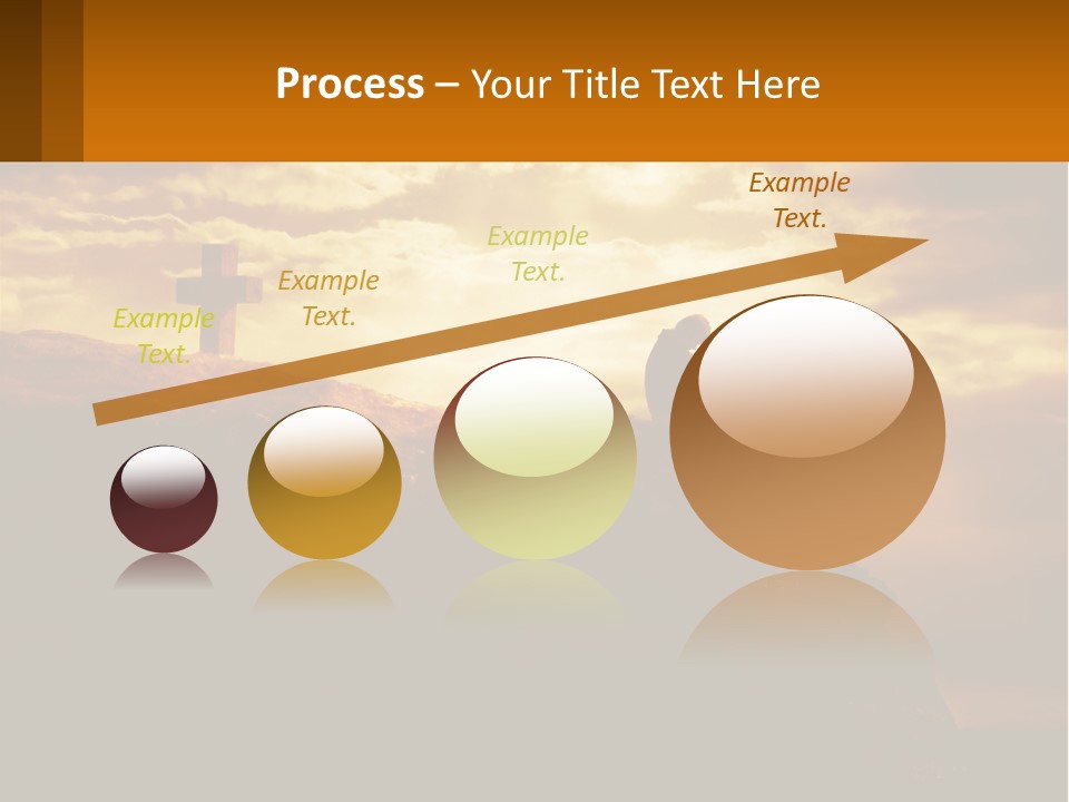 Grey Metropolis Illustration PowerPoint Template