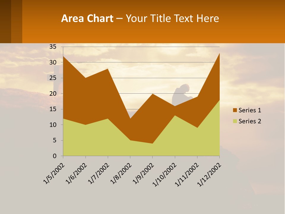 Grey Metropolis Illustration PowerPoint Template
