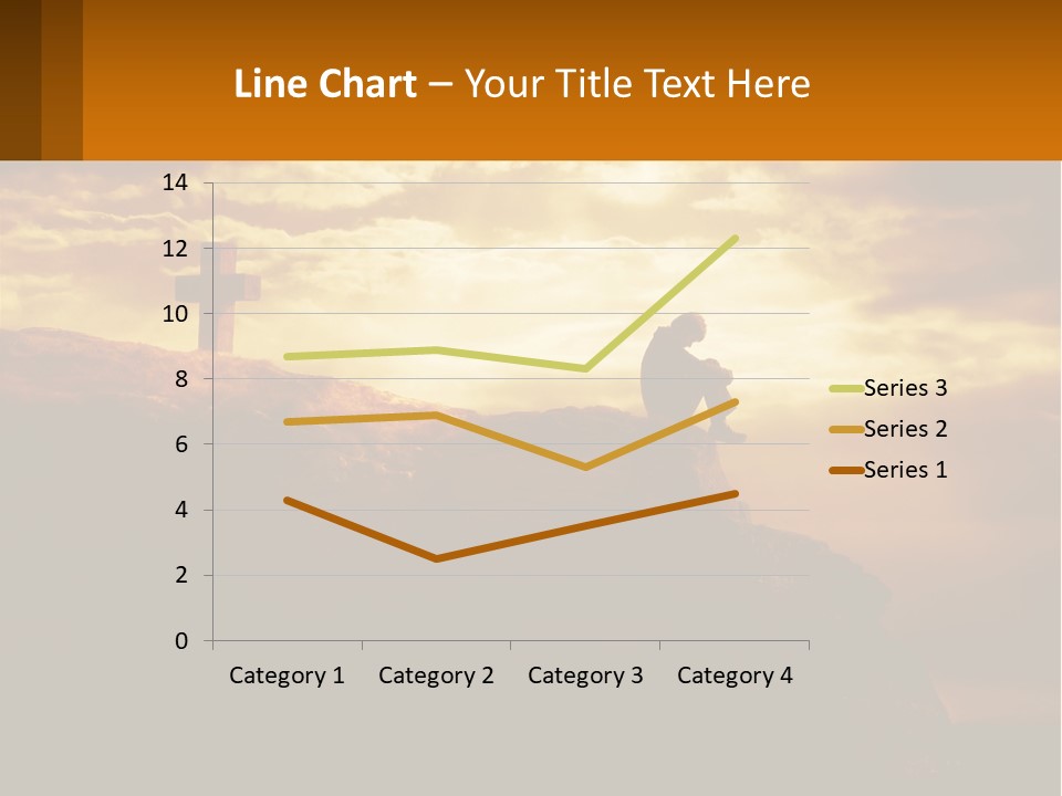 Grey Metropolis Illustration PowerPoint Template