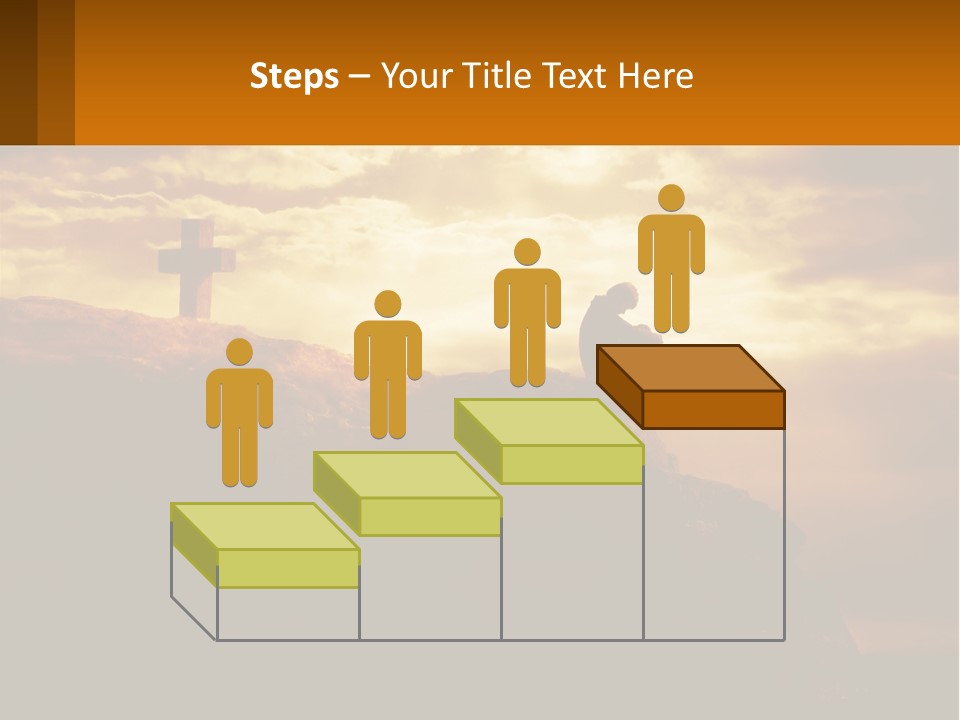 Grey Metropolis Illustration PowerPoint Template