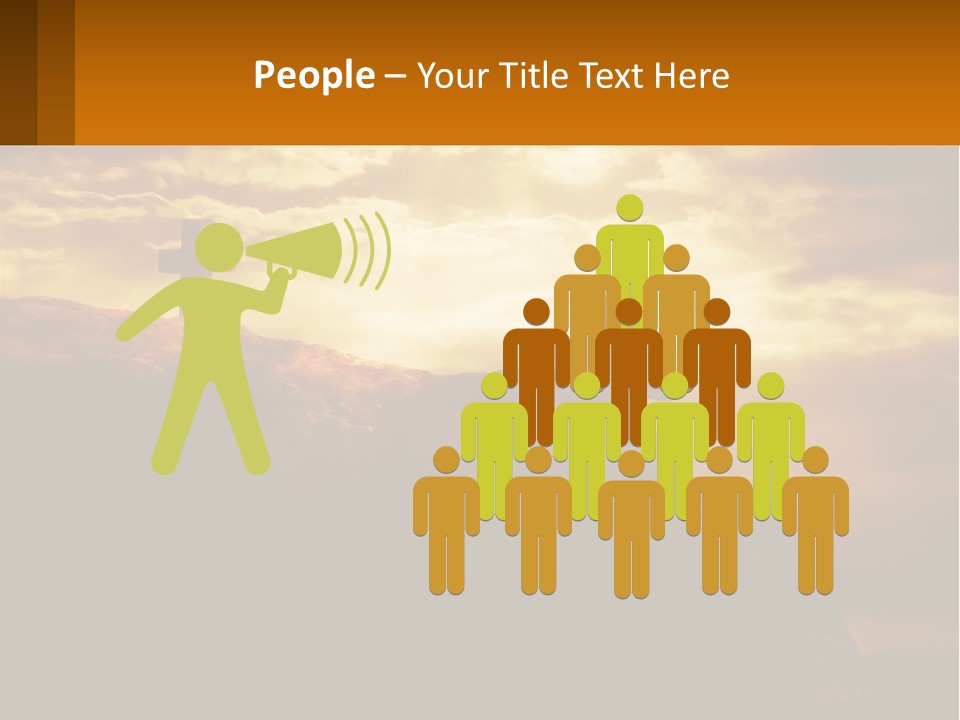 Grey Metropolis Illustration PowerPoint Template