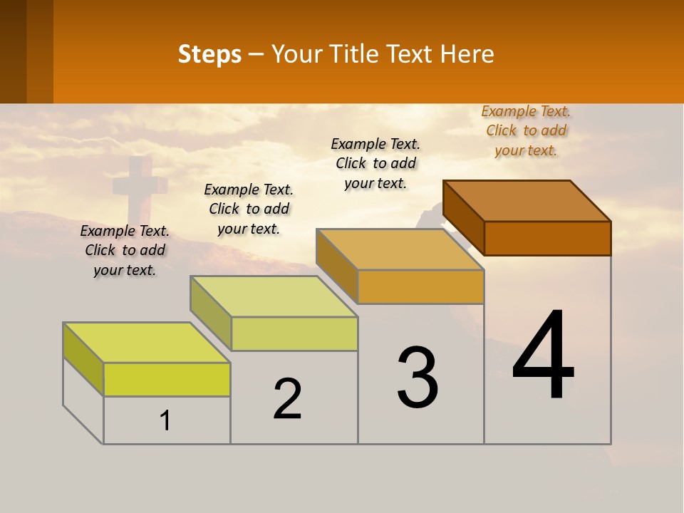 Grey Metropolis Illustration PowerPoint Template