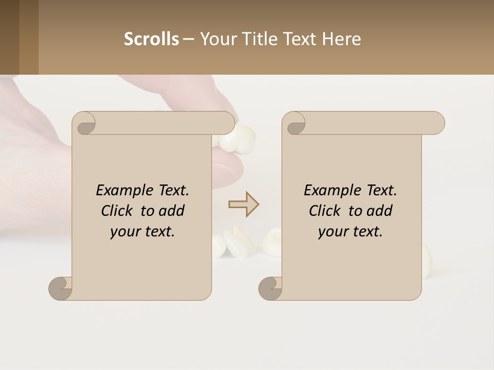 Light Structure Skyscraper PowerPoint Template