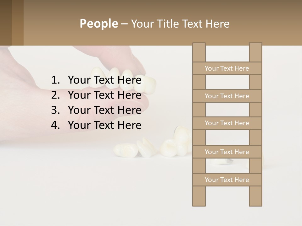 Light Structure Skyscraper PowerPoint Template