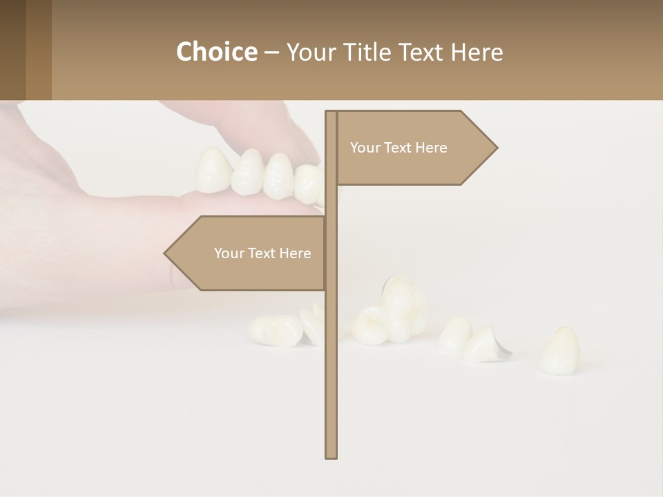 Light Structure Skyscraper PowerPoint Template