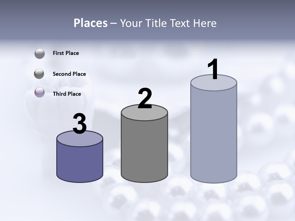 Grey Abstract Town PowerPoint Template