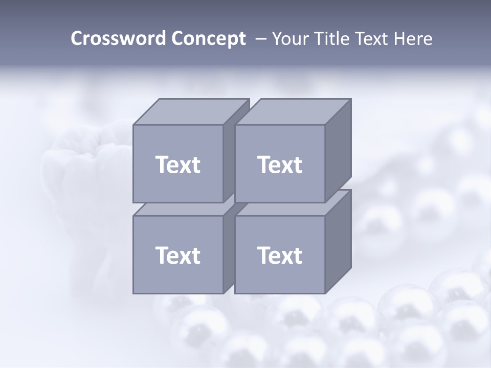 Grey Abstract Town PowerPoint Template