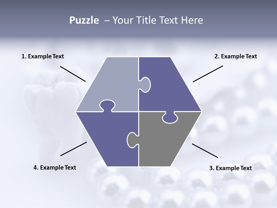 Grey Abstract Town PowerPoint Template