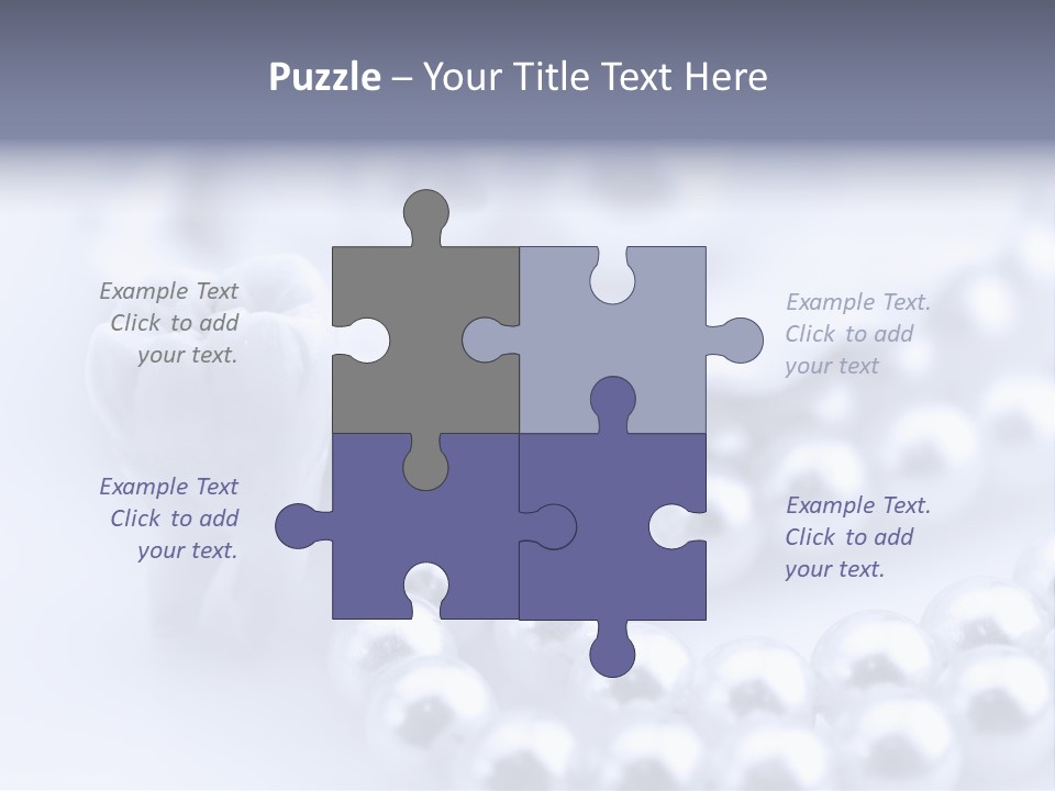 Grey Abstract Town PowerPoint Template